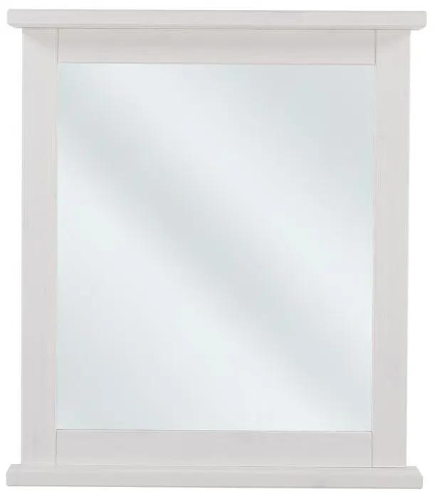Kúpeľňové zrkadlo Romantic 840 biela borovica