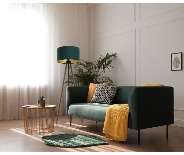 Stojacia lampa STANDART 1xE27/60W/230V zelená/wenge