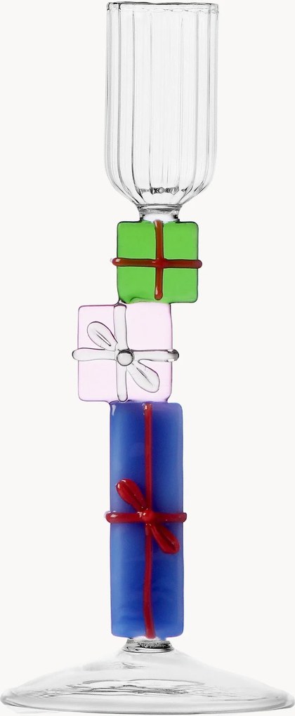 Ručne vyrobený svietnik Christmas Tales