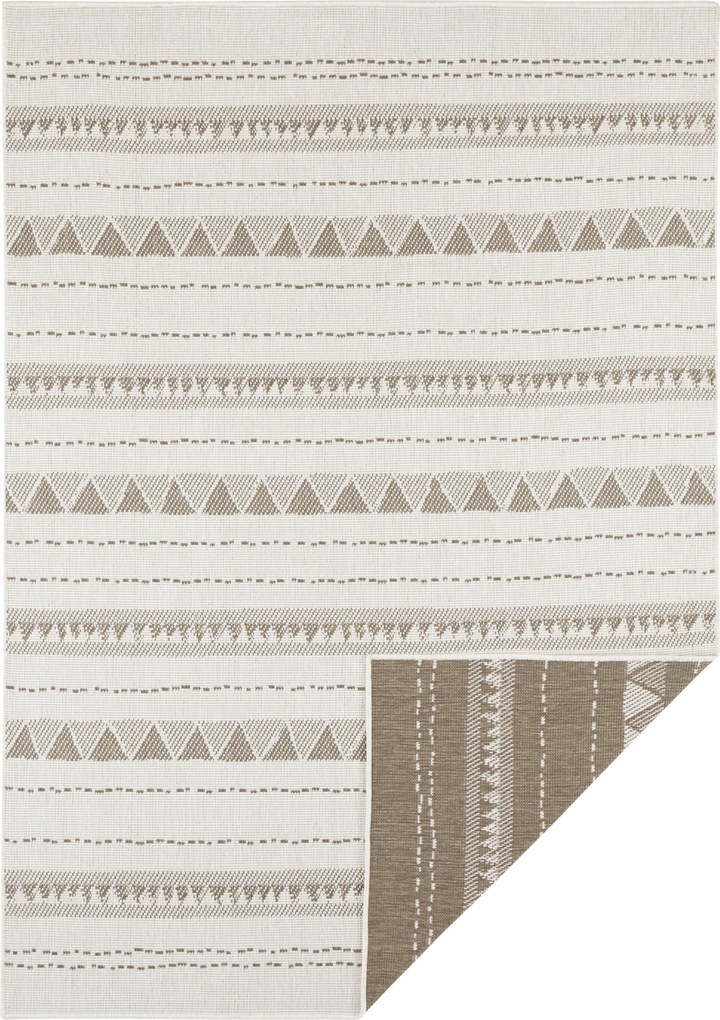 Bougari - Hanse Home koberce Kusový koberec Twin Supreme 103756 Brown/Cream - 80x150 cm