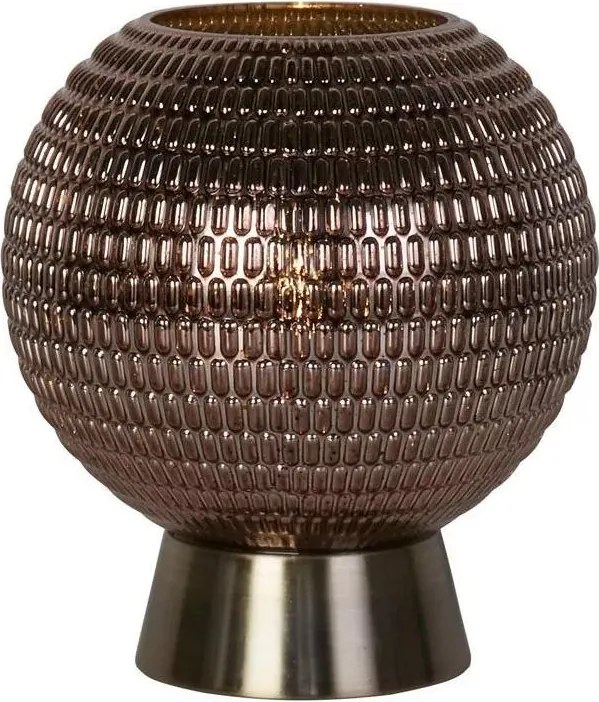 Searchlight EU67008AB - LED stolná lampa MILA LED/0,6W/3xAAA hnedá