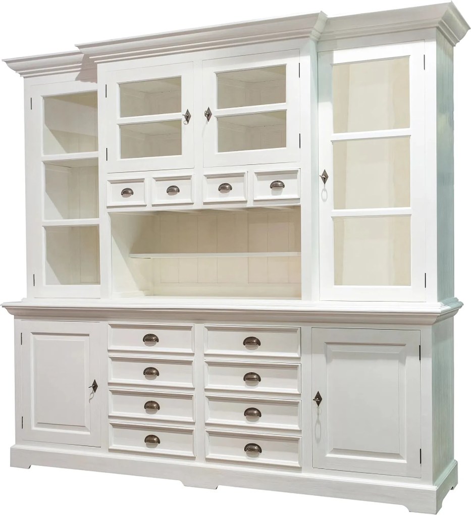 Kredenc Brighton 225 x 45 x 220 cm white