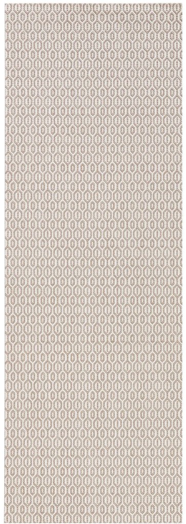 Hanse Home, Koberec behúň Meadow 102475 – na von aj na doma, 80x200, béžová, chodba / predsieň