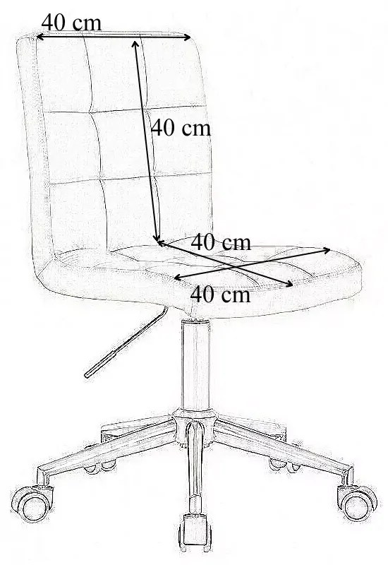 LuxuryForm DESIGN Stolička TOLEDO VELUR na striebornej podstave s kolieskami - levanduľa