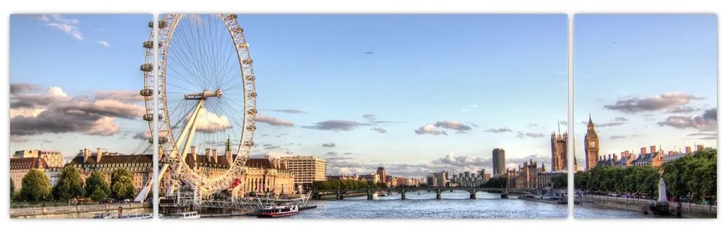 Londýnske oko (London eye) - obraz do bytu