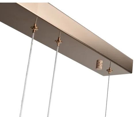 Zuma Line MD3713-2-3GT - LED luster na lanku GIRONA LED/36W/230V ružové zlato