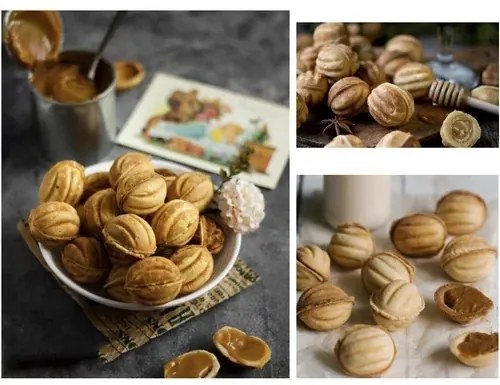 Hriankovač na pečenie cookies/orechov - forma na 24 ks - Ruhhy