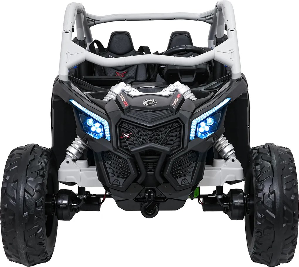 Ramiz Elektrická bugina Maverick Turbo RR pre deti modro-sivá + kolesá