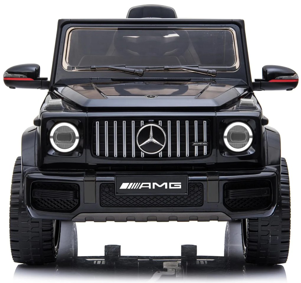 Detské elektrické autíčko na diaľkové ovládanie BestBerg BBCC-60B - Mercedes-Benz AMG G63 / od 3 rokov / nosnosť 25 kg / čierna