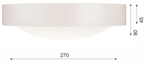 Stropné svietidlo 1xE27/60W/230V