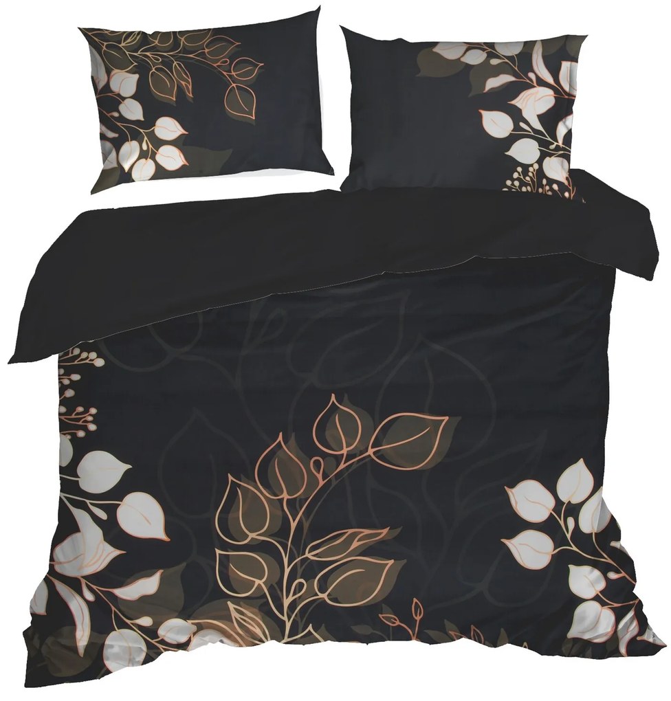 MAKOSATÉNOVÉ OBLIEČKY LIMITED COLLECTION VICTORIA7 160X200 CM, 2KS 70X80 CM VZOROVANÉ