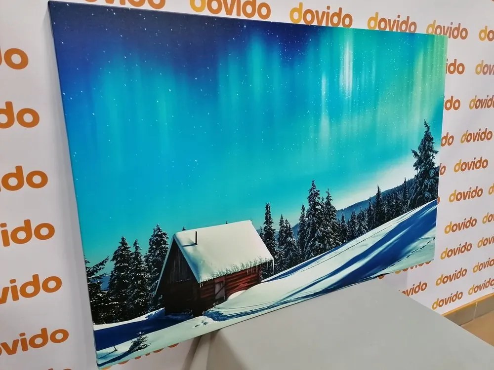 Obraz rozprávková zimná krajina - 120x80