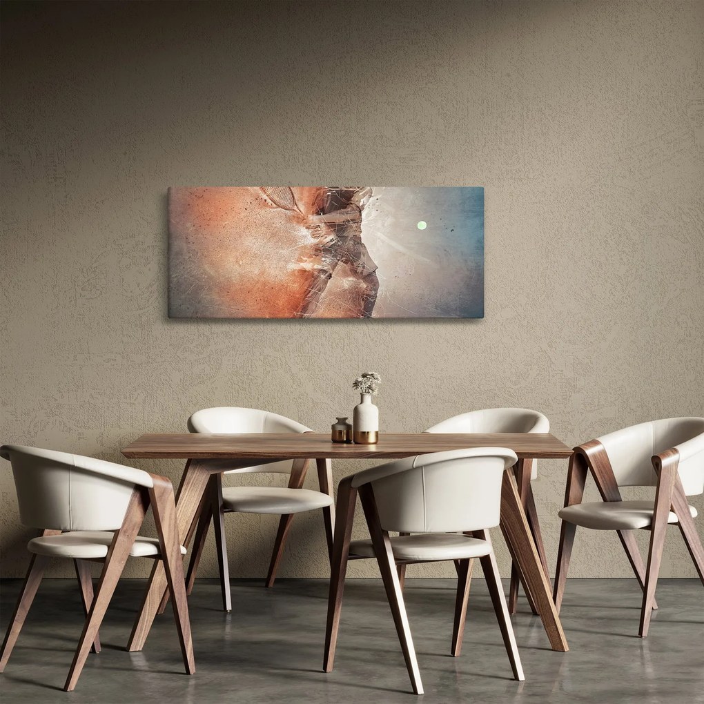 Obraz - Tenista (120x50 cm)
