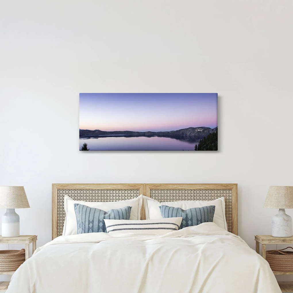 Obraz jazera (120x50 cm)