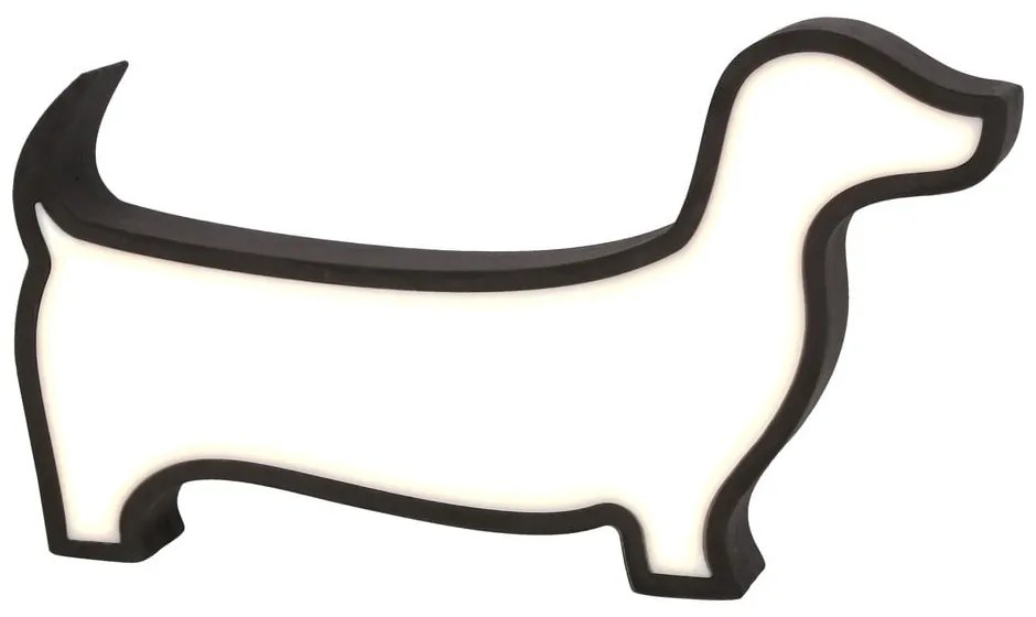 Čierna detská lampička Dog - Candellux Lighting
