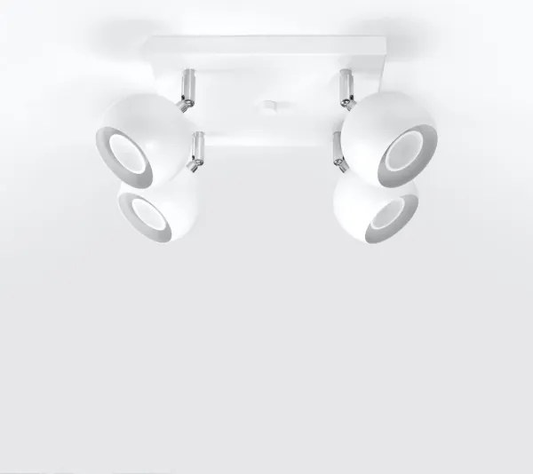 Sollux SL.0440 - Stropné bodové svietidlo OCULARE 4xGU10/10W/230V