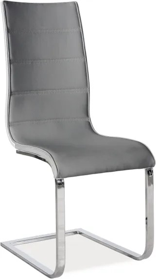 Najlacnejsinabytok H-668 jedálenská stolička, šedá