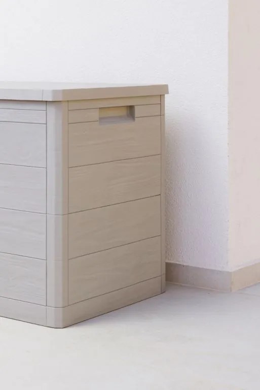 WOODYS záhradný plastový úložný box 160 L, svetlo šedá