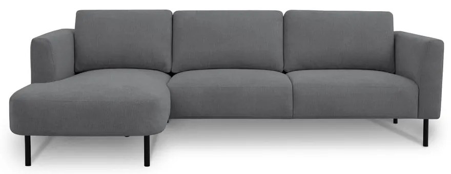 Tmavosivá rohová pohovka (ľavý roh) Hero – Scandic