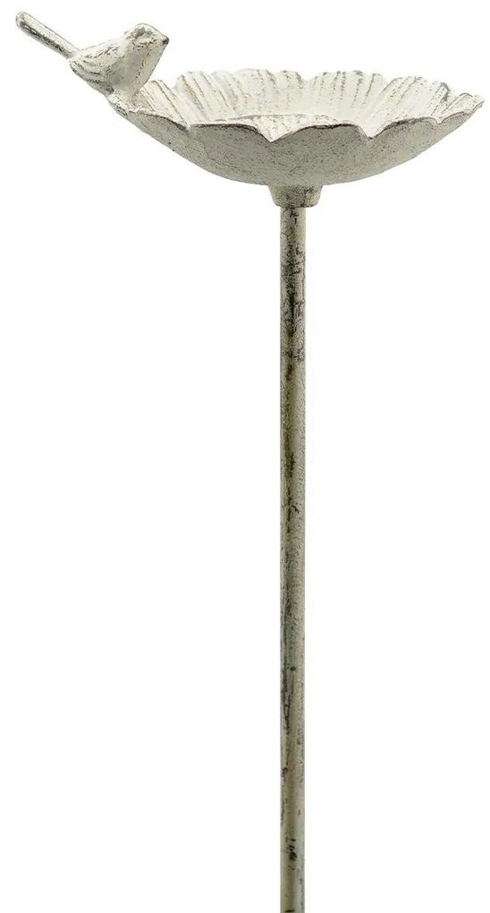 Exner GmbH Zapichovacie napájadlo pre vtáky Kyle, 100x19 cm, kov, biela
