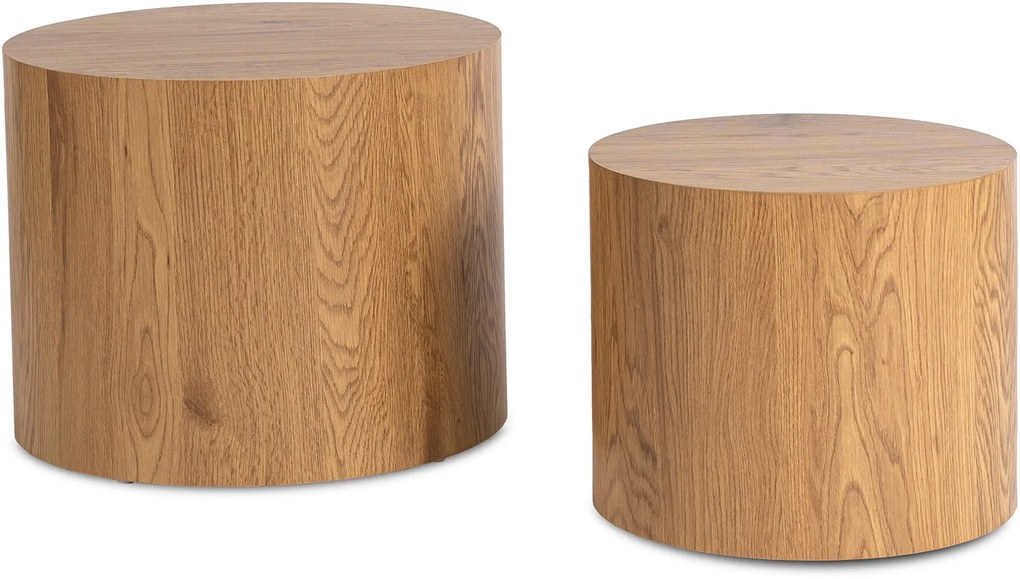 PROXIMA.store - Moderná zostava stolíkov LEILA FARBA: čierna