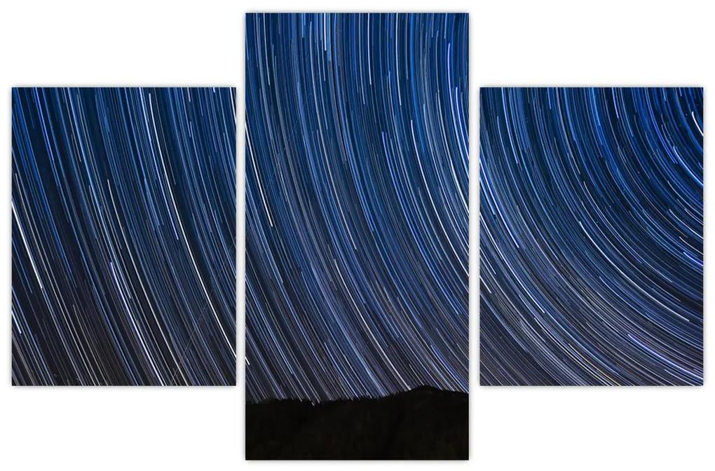 Obraz nočných hviezd a oblohy (90x60 cm)