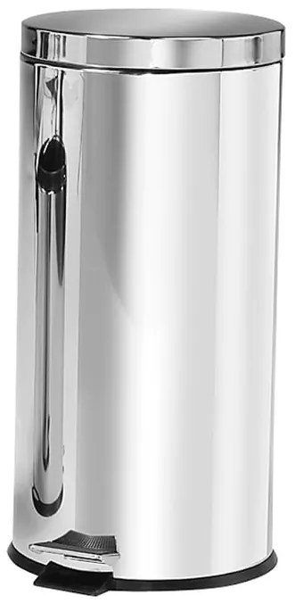 Kancelársky kôš na odpadky FRANKLIN, 30 L, nerezový