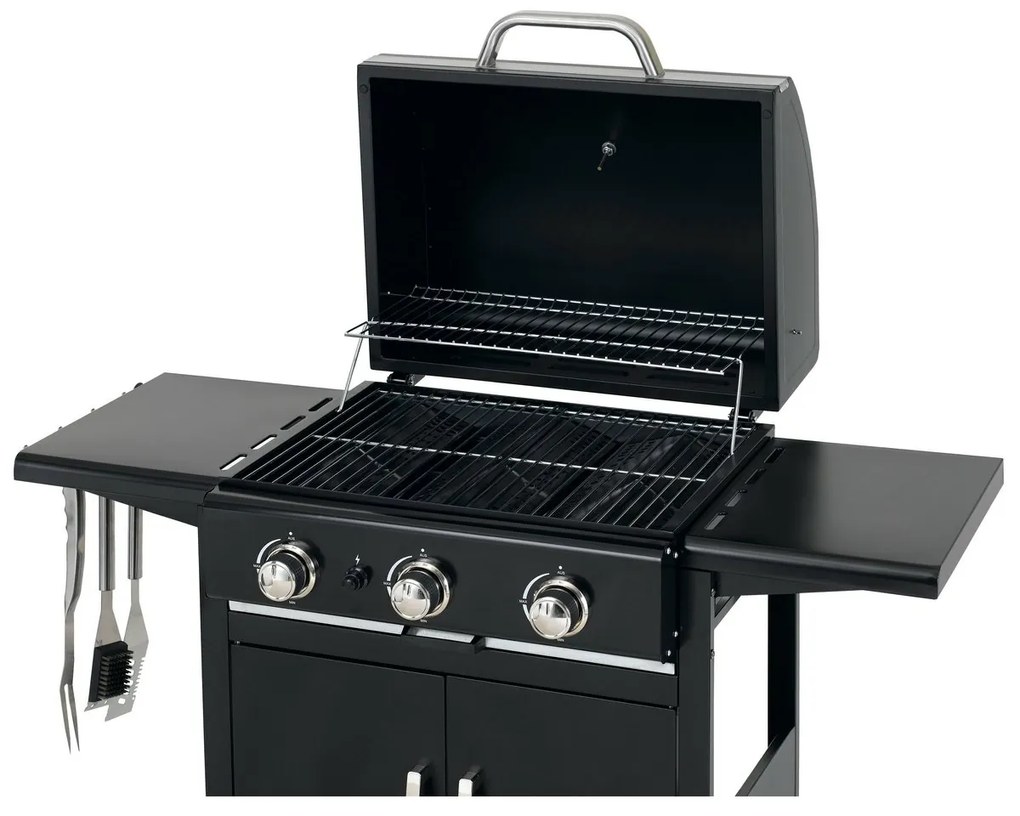 Tepro 3152 Plynový gril Mayfield 3, 3 horáky, 127 x 58 x 103 cm