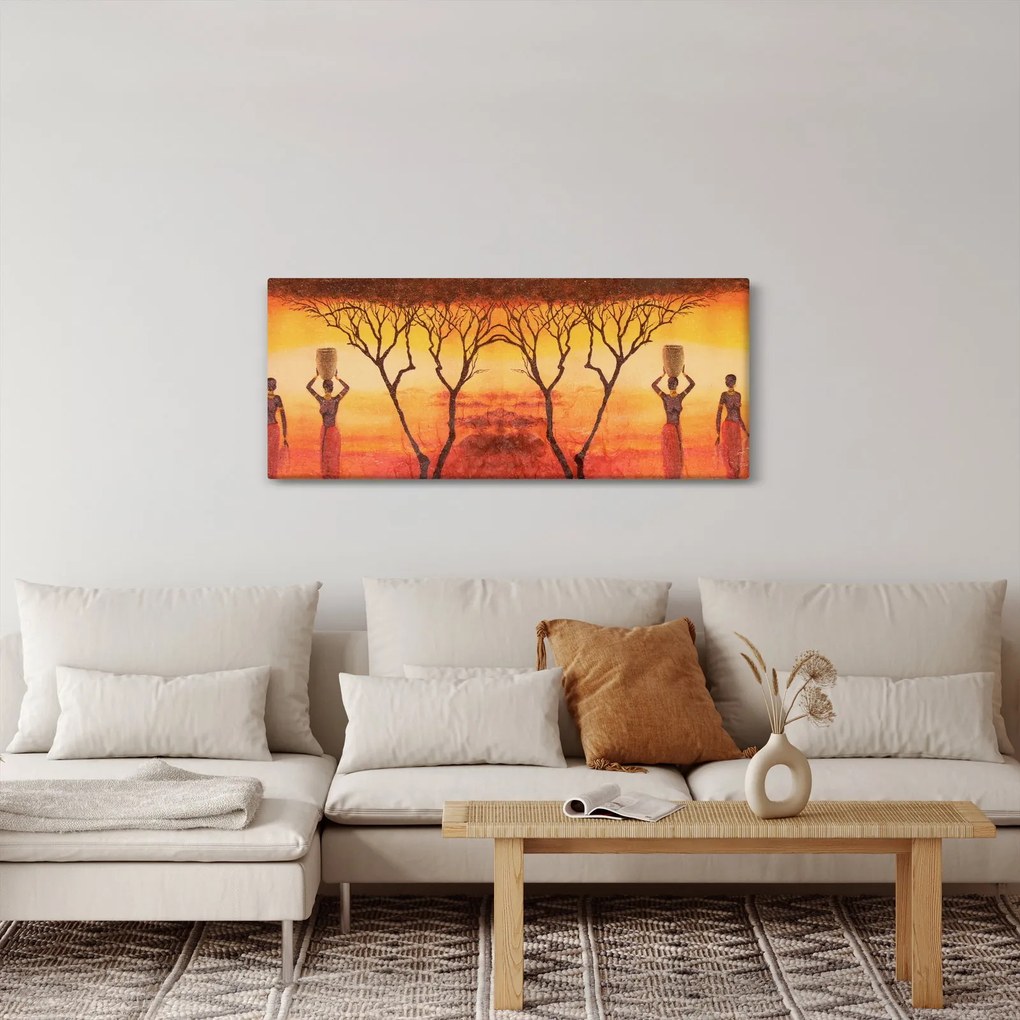 Obraz - Africká savana (120x50 cm)