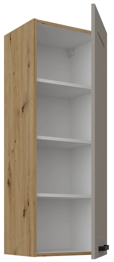 Horná kuchynská skrinka Lucid 40 G-108 1F (korpus: dub artisan + front: mdf claygrey). Vlastná spoľahlivá doprava až k Vám domov. 1134707