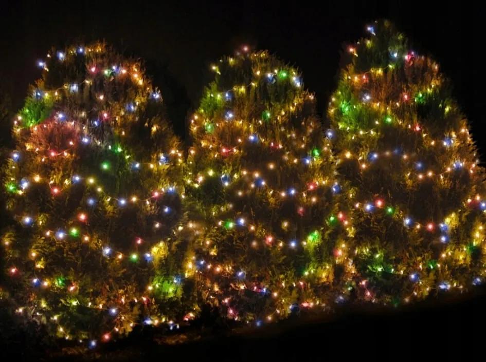 Vianočné osvetlenie 500 LED 51.6m | farebné