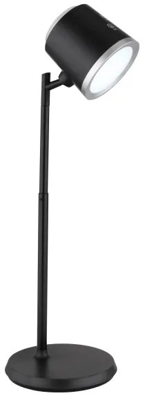 Globo 58454B - LED stmievateľná dotyková stolná lampa MEEYA LED/6W/3,7V čierna