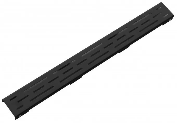 Odtokový žľab nízky MEXEN FLAT BLACK 70 cm - vzor G01