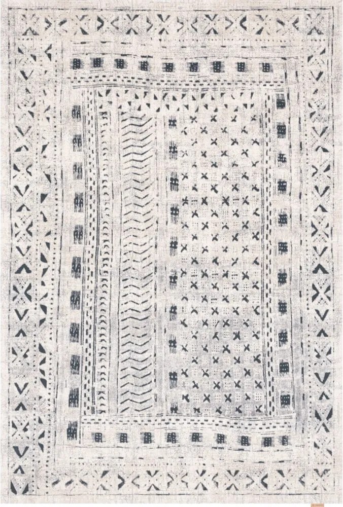 Biely vlnený koberec 200x300 cm Masi – Agnella