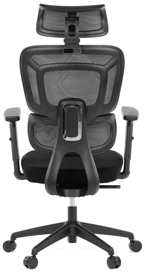 Kancelárska ergonomická stolička MARIA — látka, čierna