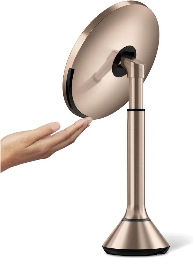 Kozmetické zrkadlo s osvetlením/zväčšovacie (5x) ø 20 cm Sensor – simplehuman