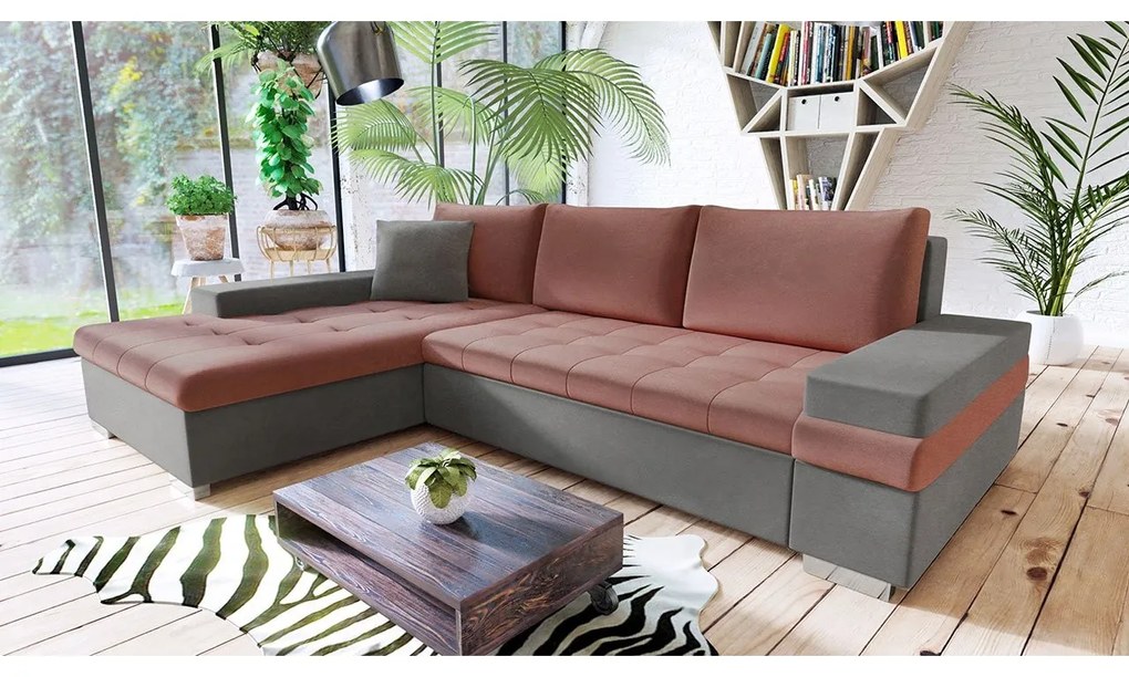 Sedacia súprava Kanton Mini, Dostupné poťahy: ekokoža Soft 017 + Lawa 05