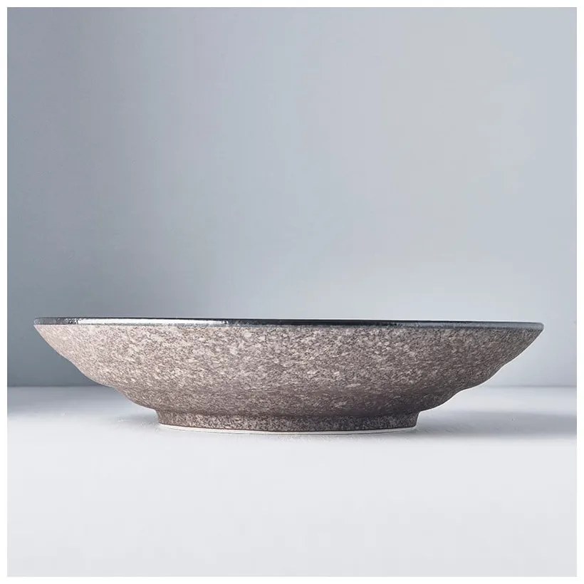 Béžová keramická servírovacia misa MIJ Earth, ø 29 cm