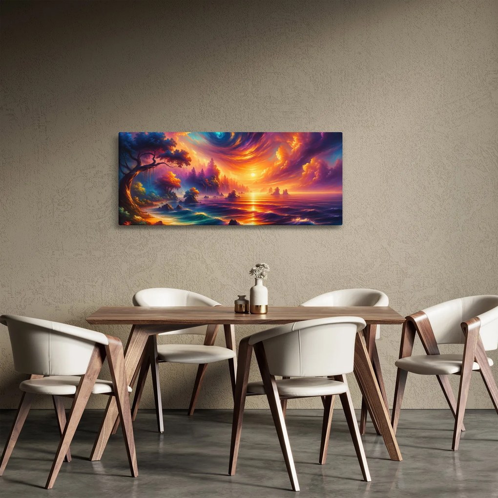 Obraz - Magický svet (120x50 cm)