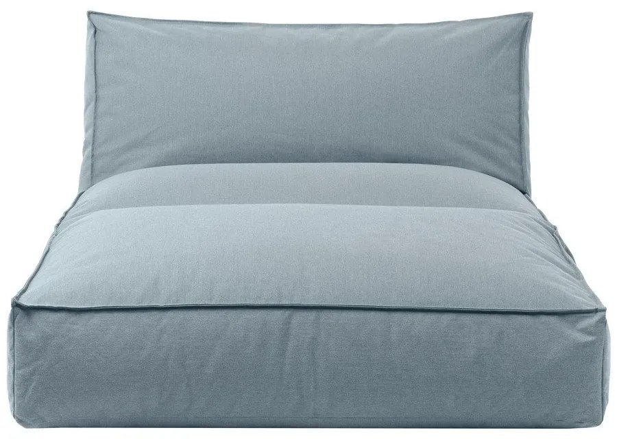 Svetlomodré polstrované záhradné ležadlo STAY – Blomus