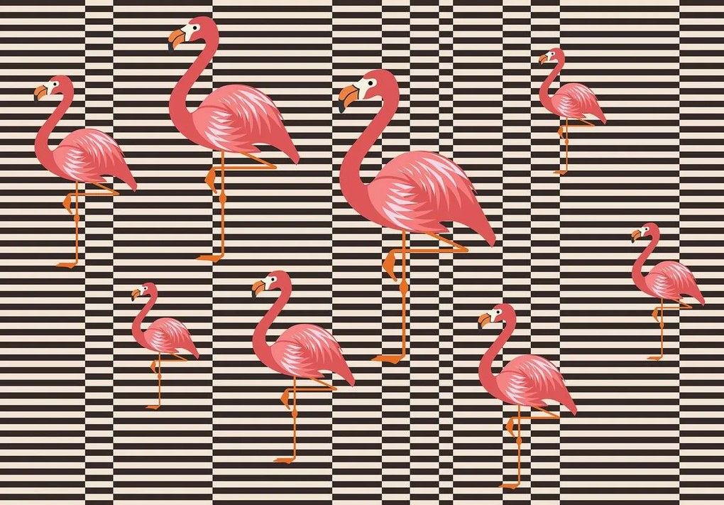 Fototapeta - Plameniak (152,5x104 cm)