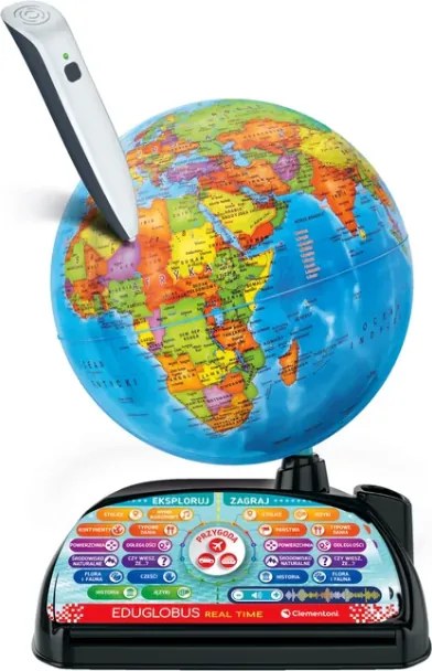 Interaktívny glóbus Eduglobus Učím sa hrať poľsky Clementoni 50848