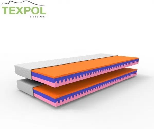 TEXPOL Luxusný vysoký matrac SALOME 1+1 Veľkosť: 200 x 100 cm, Materiál: Tencel®