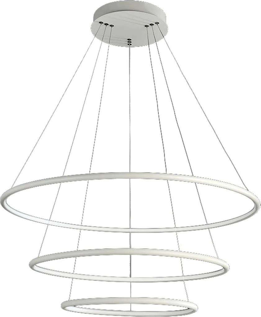 Závesné LED svietidlo Orion, 3x LED 99w, 3000k, w