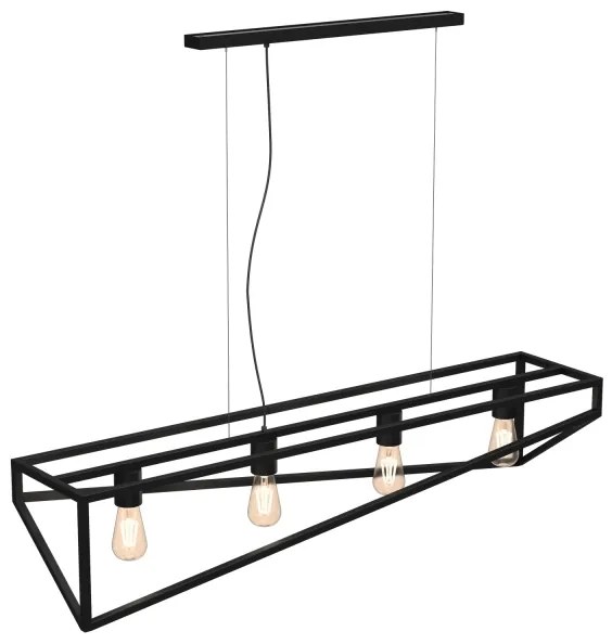 Luster na lanku GOTE 4xE27/60W/230V