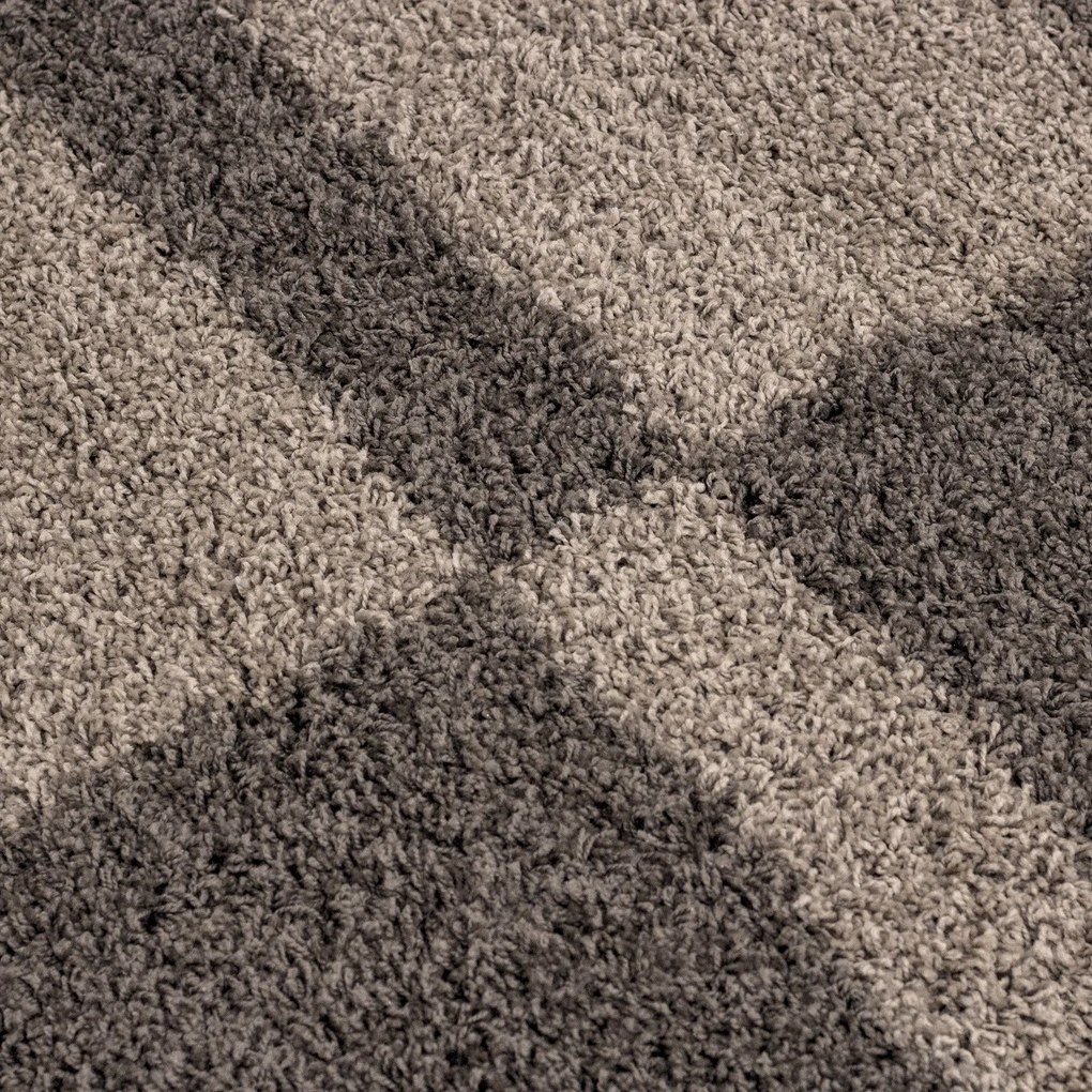 Ayyildiz, Kusový koberec Gala 2505 taupe, 280x370, hnedá, obývacia izba