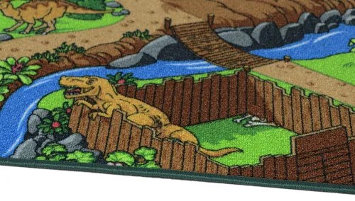 Koberce Breno Kusový koberec DINO 29, viacfarebná,95 x 133 cm