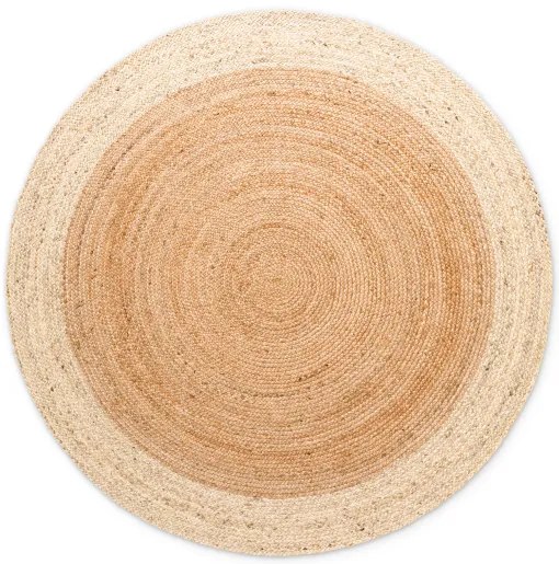 Koberec Hanse Home Looma naturálny / zlatý / krémový kruh