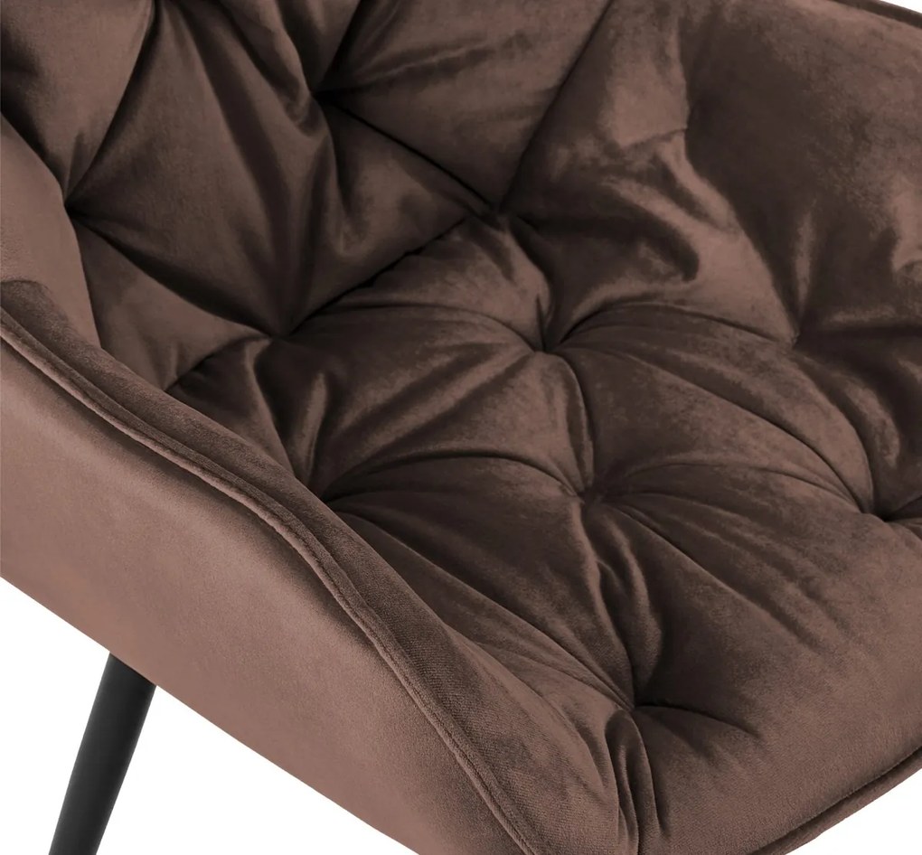 Stolička Tanna - zamat - Hnedá