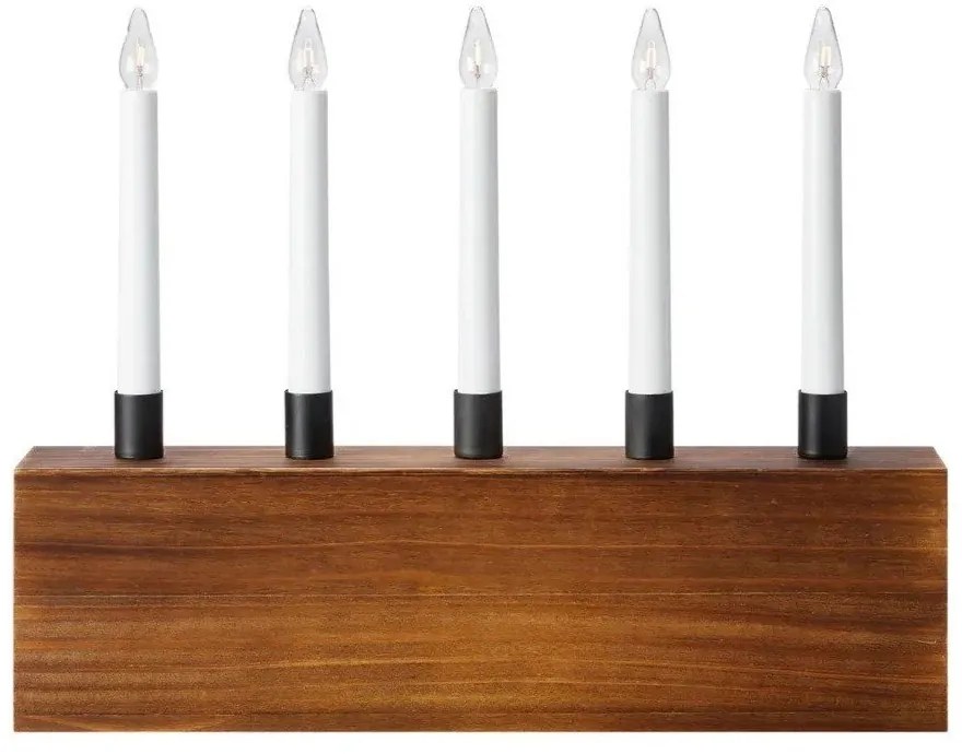 Hnedá vianočná svetelná dekorácia Albero – Markslöjd